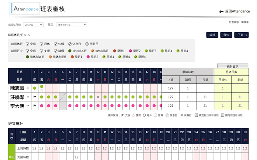 Apollo出勤管理